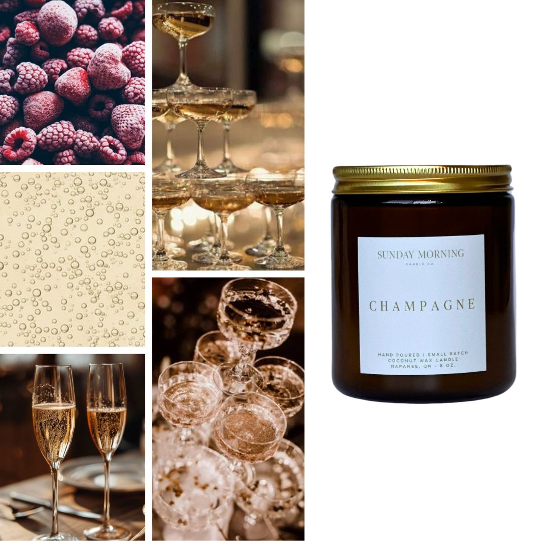 CHAMPAGNE CANDLE