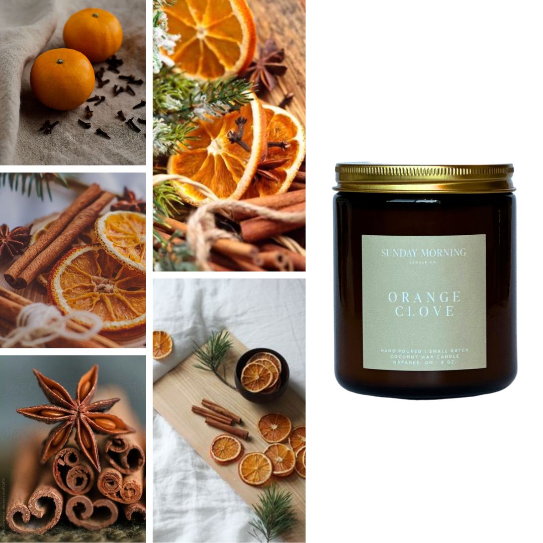 ORANGE CLOVE CANDLE
